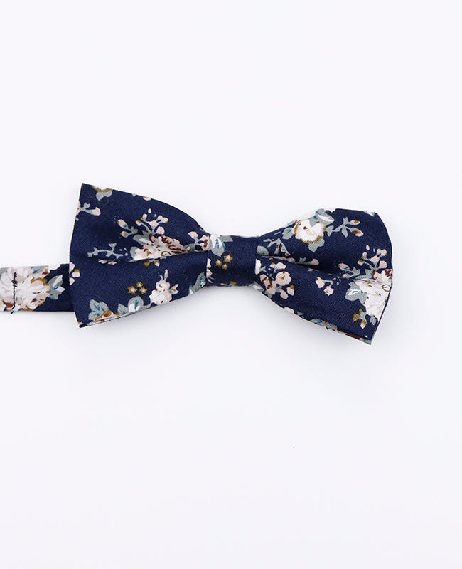 Noeud Papillon Liberty Bleu n°5 Enfant en Coton | Charles - Unipap's