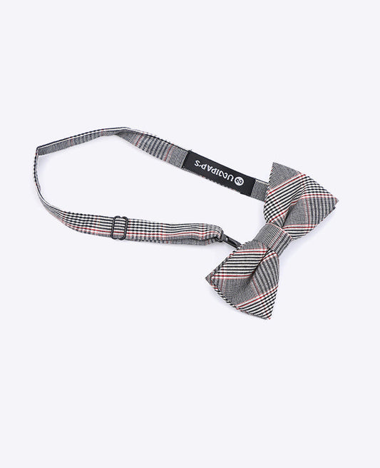 Noeud Papillon Tartan Gris n°2 Enfant en Coton | Marcel - Unipap's