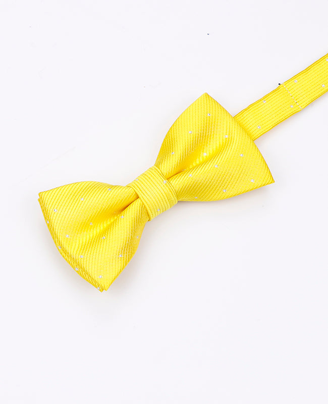 Noeud Papillon Jaune n°1 Enfant en Polyester | Georges - Unipap's