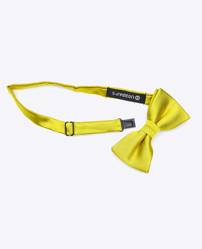 Noeud Papillon Jaune n°2 Enfant en Polyester | Lucien - Unipap's