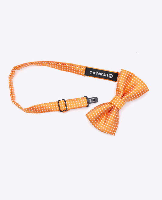 Noeud Papillon Orange à Pois Enfant en Polyester | Louis - Unipap's