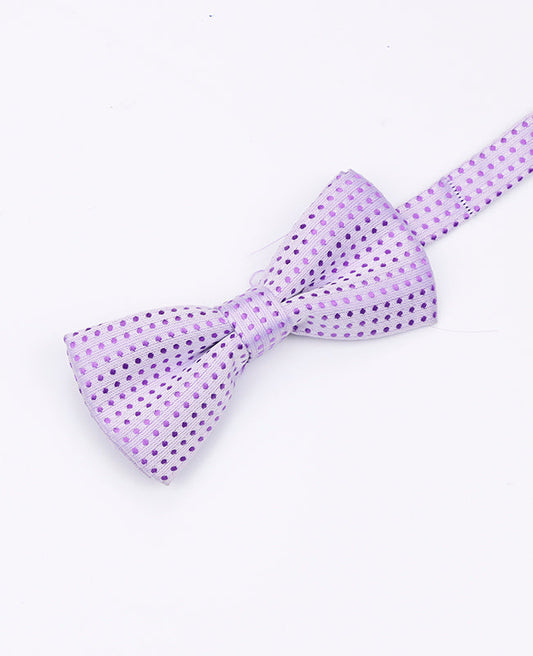 Noeud Papillon Violet n°2 à Pois Enfant en Polyester | Louis - Unipap's