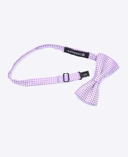 Noeud Papillon Violet n°2 à Pois Enfant en Polyester | Louis - Unipap's