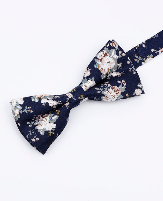 Noeud Papillon Liberty Bleu n°5 Homme en Coton | Charles - Unipap's