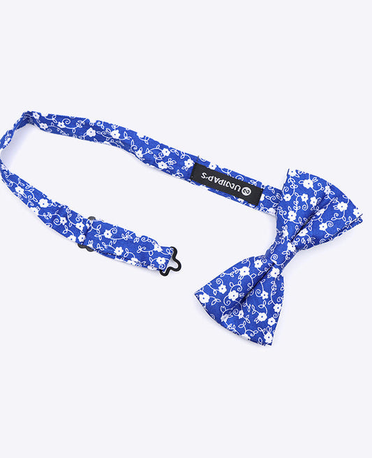 Noeud Papillon Liberty Bleu n°6 Homme en Coton | Gaspard - Unipap's