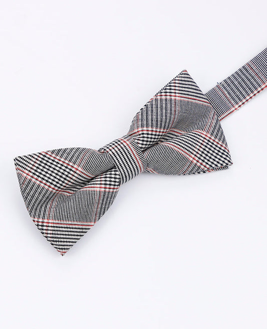 Noeud Papillon Tartan Gris n°2 Homme en Coton | Marcel - Unipap's