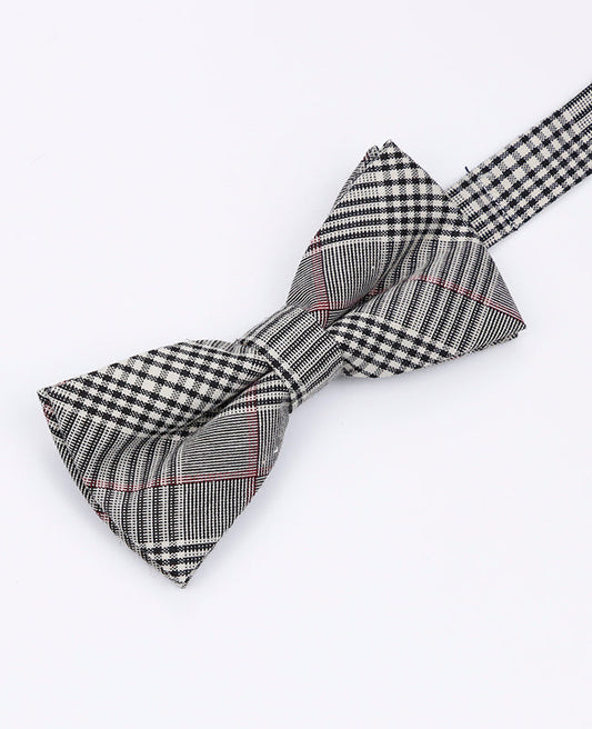 Noeud Papillon Tartan Gris n°3 Homme en Coton | Marcel - Unipap's