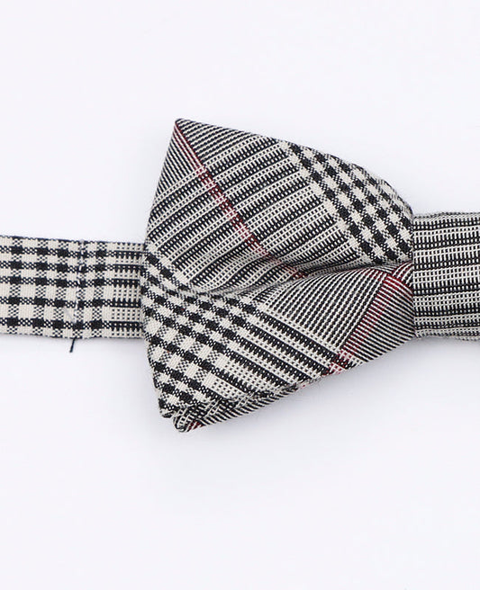 Noeud Papillon Tartan Gris n°3 Homme en Coton | Marcel - Unipap's