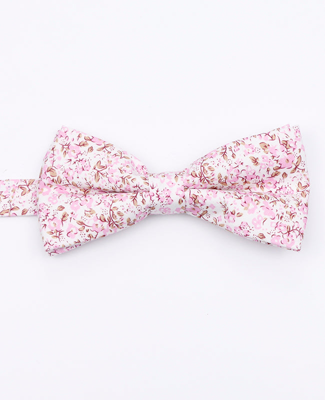 Noeud Papillon Liberty Rose n°4 Homme en Coton | Gaspard - Unipap's