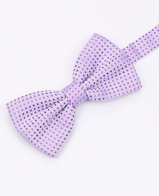 Noeud Papillon Violet n°2 à Pois Homme en Polyester | Louis - Unipap's