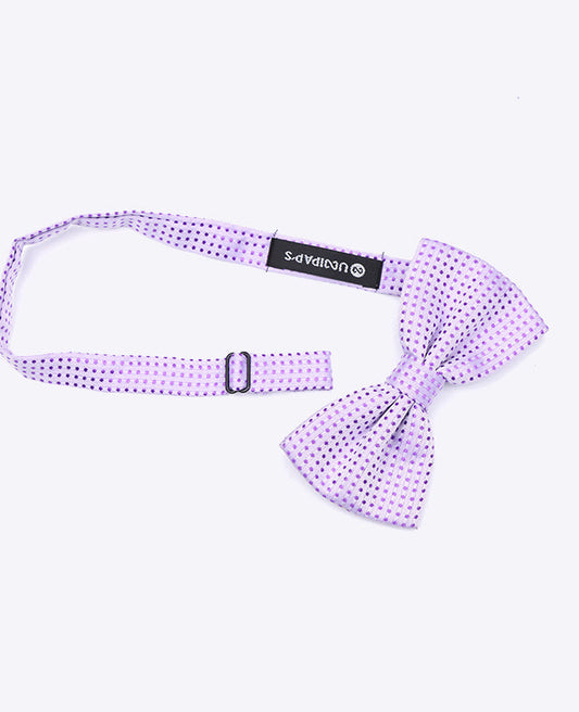 Noeud Papillon Violet n°2 à Pois Homme en Polyester | Louis - Unipap's