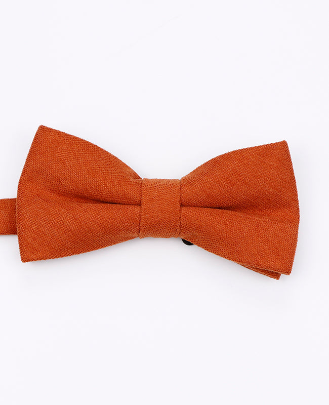 Noeud Papillon Orange n°1 Homme en Velours | Simon - Unipap's