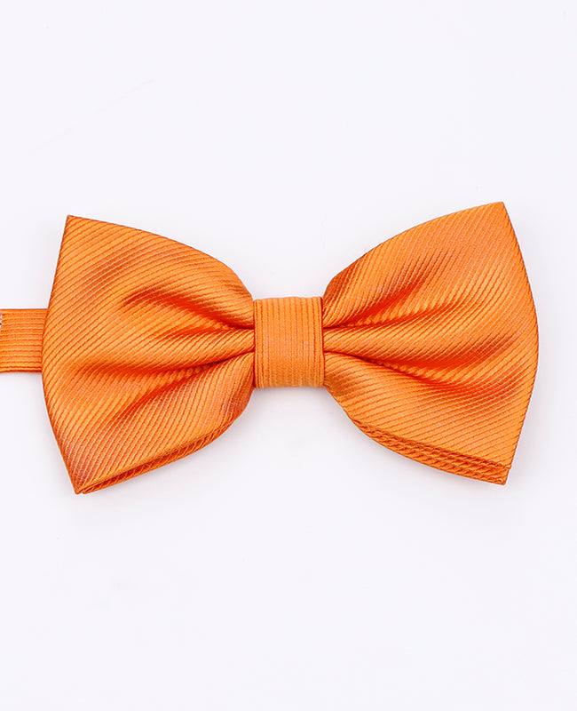 Noeud Papillon XL Orange Homme en Polyester | Lucien - Unipap's