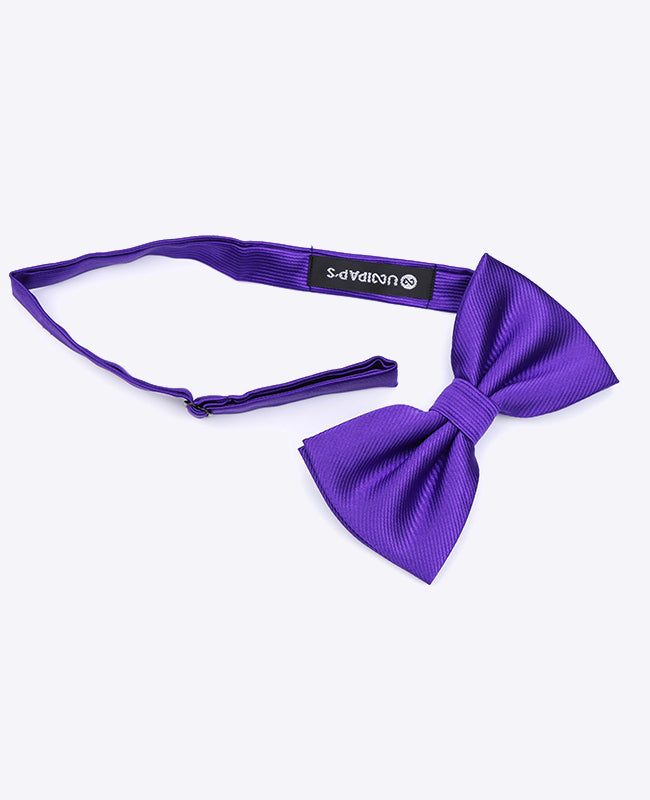 Noeud Papillon XL Violet n°1 Homme en Polyester | Lucien - Unipap's