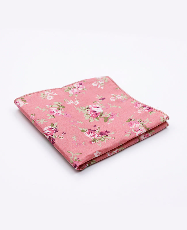 Pochette de Costume Liberty Rose en Coton | Charles - Unipap's