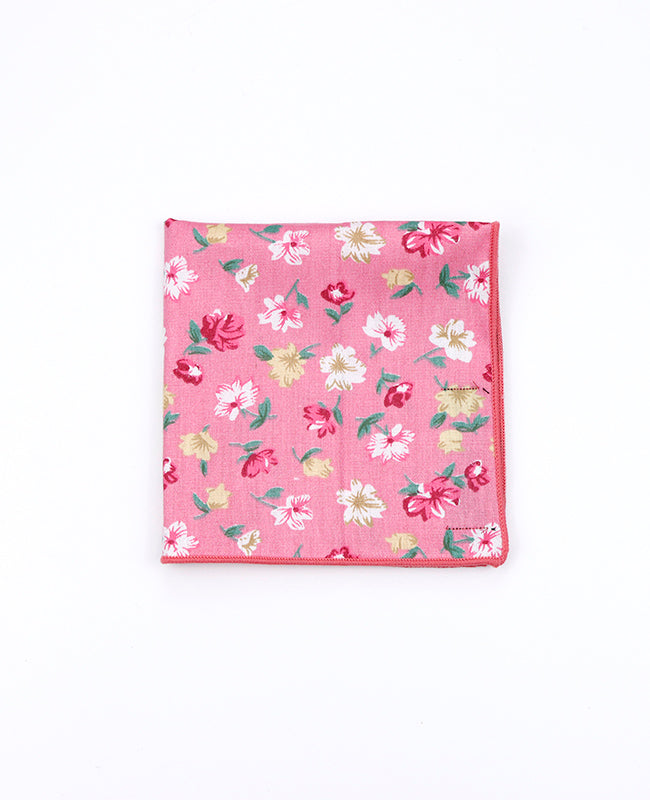 Pochette de Costume Liberty Rose n°3 en Coton | Gaspard - Unipap's