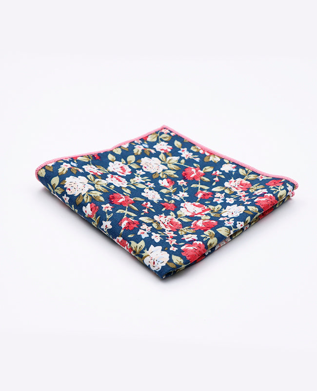 Pochette de Costume Liberty Vert n°1 en Coton | Charles - Unipap's