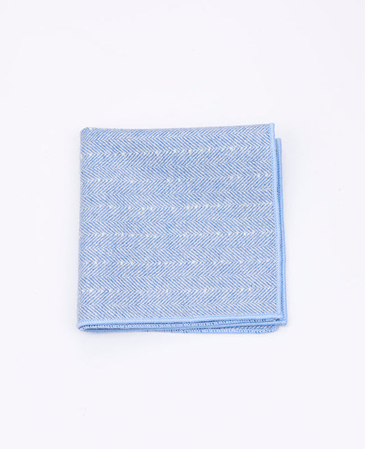 Pochette de Costume Bleu n°1 en Laine | Claude - Unipap's