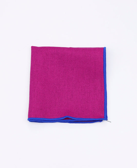 Pochette de Costume Violet n°1 en Lin | Basile - Unipap's