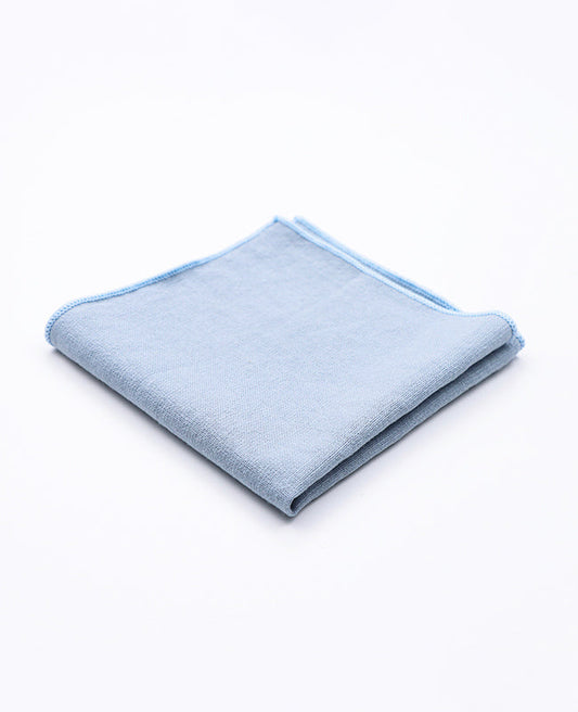 Pochette de Costume Bleu n°2 en Coton | Edgard - Unipap's