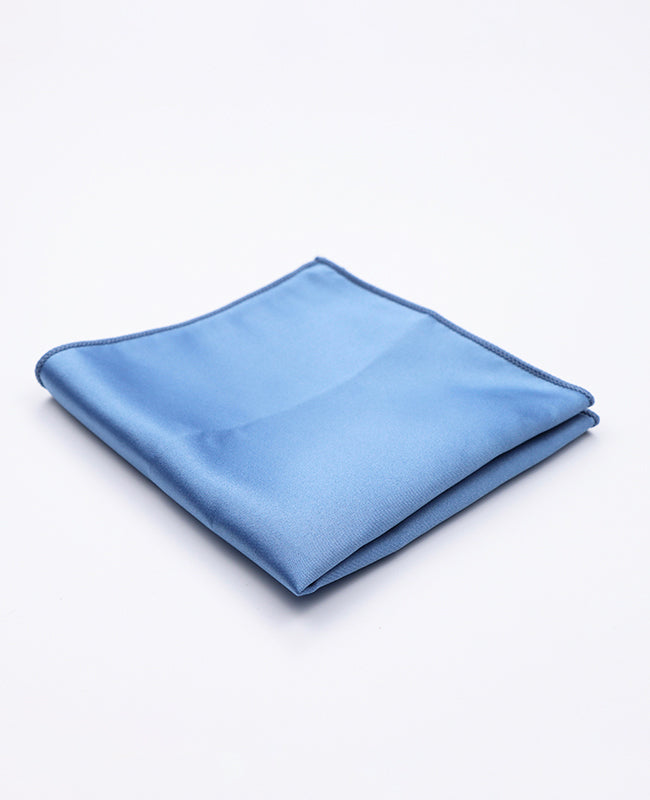 Pochette de Costume Bleu n°7 en Polyester | Anatole - Unipap's