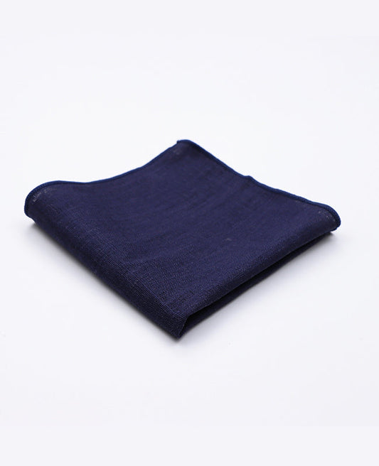 Pochette de Costume Bleu n°7 Homme en Coton | Edgard | Unipap's