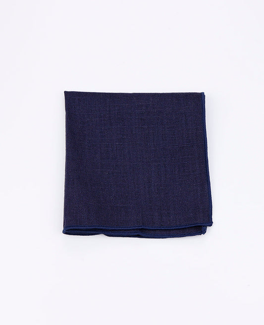 Pochette de Costume Bleu n°7 Homme en Coton | Edgard | Unipap's