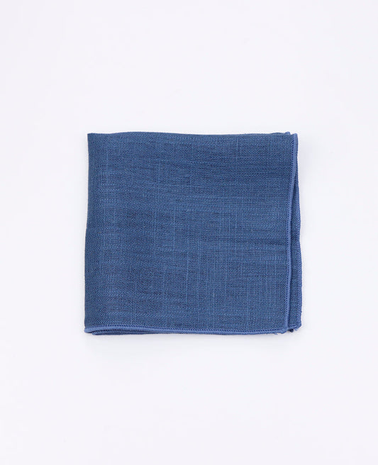 Pochette de Costume Bleu n°8 Homme en Coton | Edgard | Unipap's