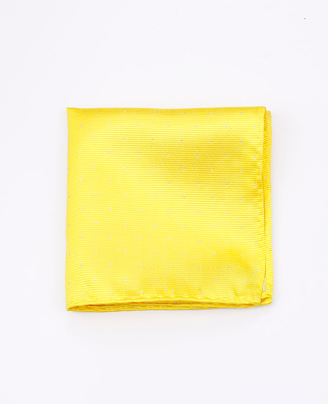 Pochette de Costume Jaune n°1 en Polyester | Georges - Unipap's