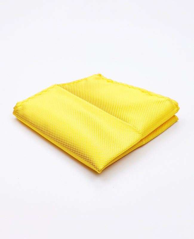 Pochette de Costume Jaune en Polyester | Martin - Unipap's