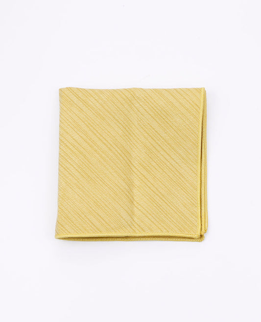 Pochette de Costume Jaune n°1 en Polyester | Augustin - Unipap's