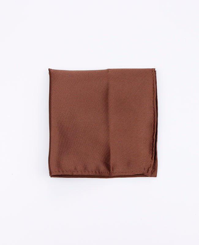 Pochette de Costume Marron en Polyester | Anatole - Unipap's