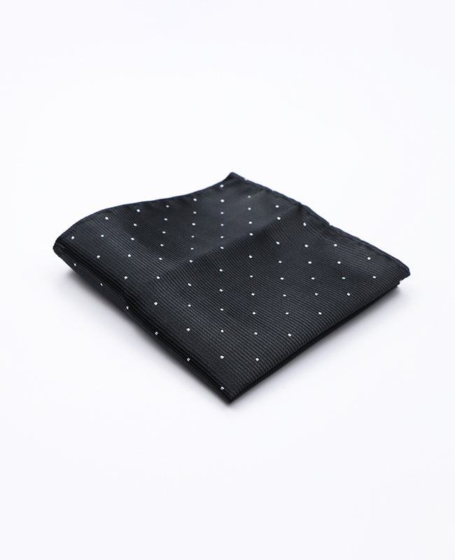 Pochette de Costume Noir en Polyester | Georges - Unipap's