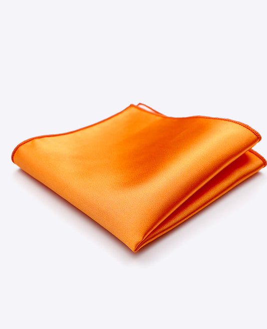 Pochette de Costume Orange en Polyester | Jules - Unipap's