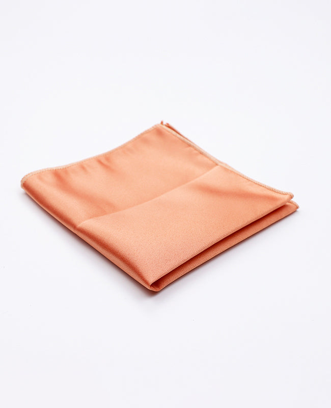 Pochette de Costume Orange n°2 en Polyester | Anatole - Unipap's