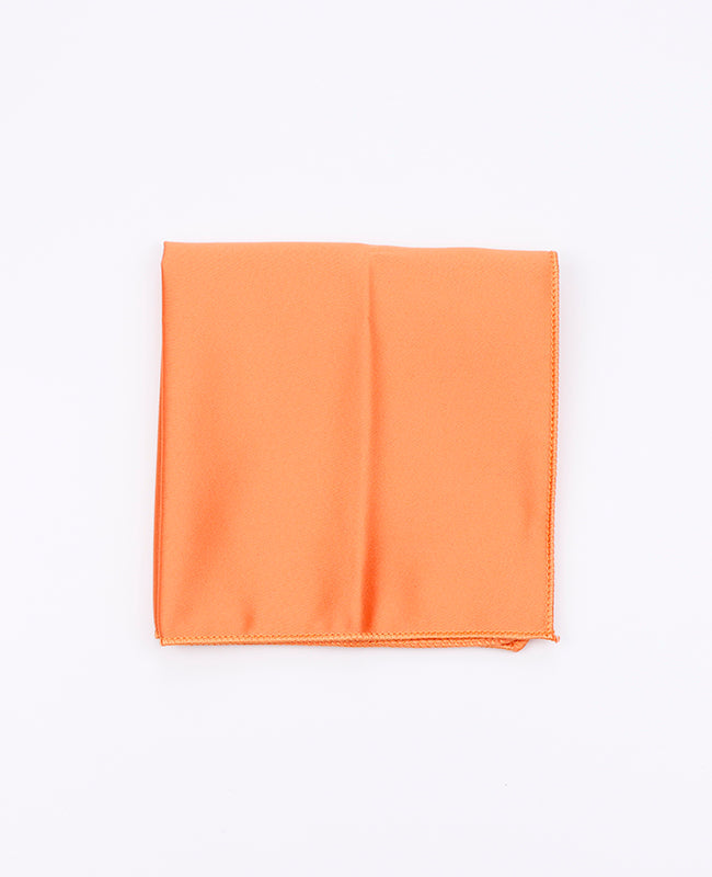 Pochette de Costume Orange n°2 en Polyester | Anatole - Unipap's