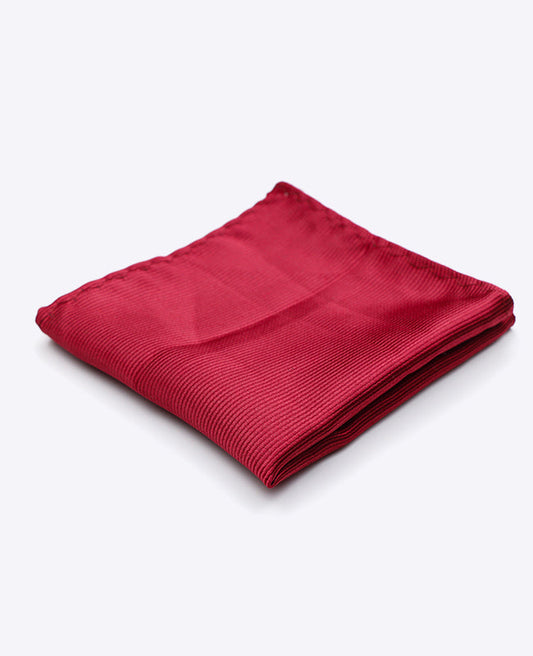 Pochette de Costume Rouge n°1 en Polyester | Lucien - Unipap's
