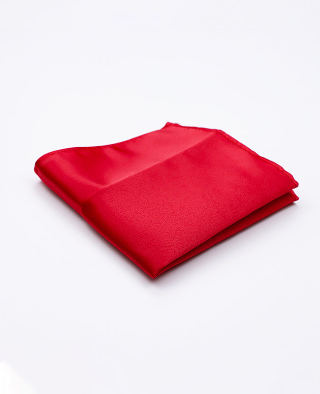 Pochette de Costume Rouge n°2 en Polyester | Anatole - Unipap's