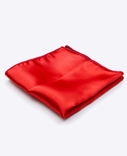 Pochette de Costume Rouge n°2 en Polyester | Jules - Unipap's