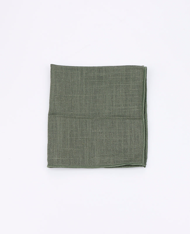 Pochette de Costume Vert n°3 Homme en Coton | Edgard | Unipap's