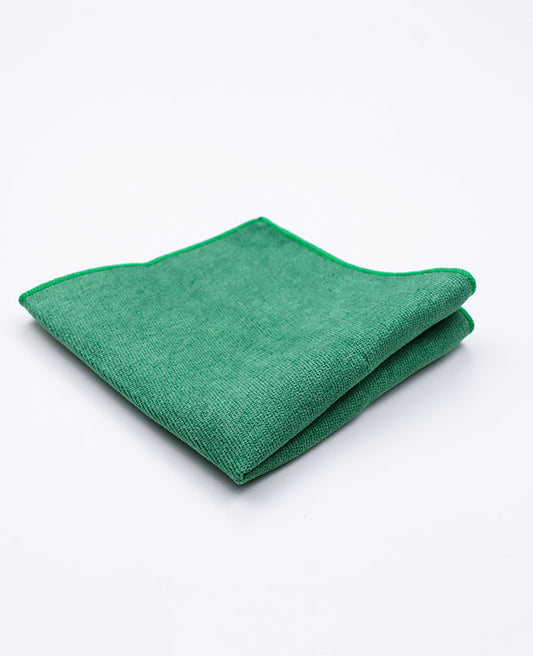 Pochette de Costume Vert n°3 en Velours | Simon - Unipap's